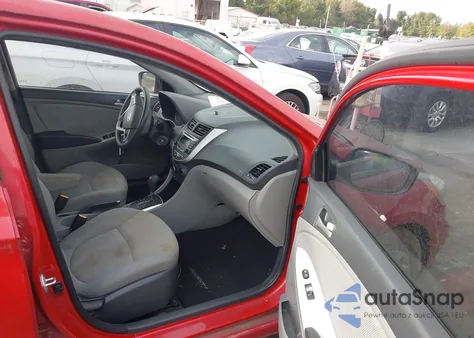 2014 Hyundai Accent Gs z USA, uszkodzony, nr VIN KMHCT5AE6EU197103